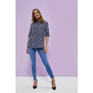 Jeansi push-up bleumarin - BLUE imagine