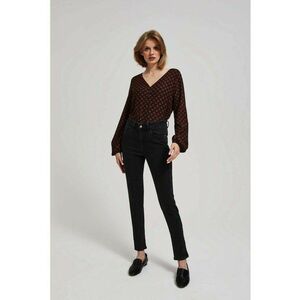 Jeansuri skinny negre - Negru imagine