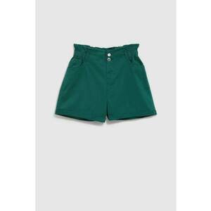 Pantaloni scurti dama - Bumbac - Verde - Verde imagine