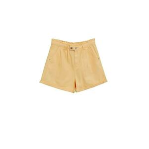 Pantaloni scurti dama - Bumbac - Galben - Galben imagine