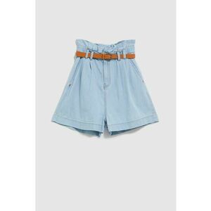 Pantaloni scurti dama - Bumbac - Albastru - Albastru imagine