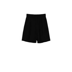 Pantaloni scurti dama - Poliester - Negru - Negru imagine