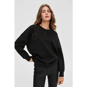 Hanorac negru stil urban - Negru imagine