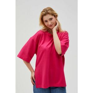 Pulover oversized fucsia - Fucsia imagine