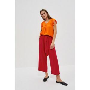 Pantaloni dama - Poliester - Rosu - Rosu imagine