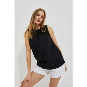 Top dama - Bumbac - Negru - Negru imagine