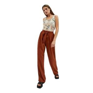 Pantaloni dama - Poliester - Maro - Maro imagine
