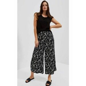 Pantaloni dama - Vascoza - Alb/Negru - Alb/Negru imagine