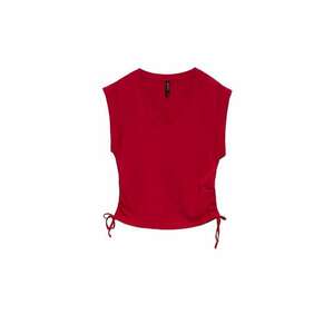 Bluza dama - Bumbac - Rosu - Rosu imagine