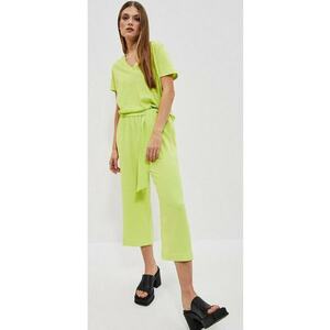 Pantaloni dama - Poliester - Verde - Verde imagine