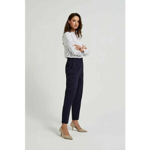 Pantaloni tigara bleumarin - Bleumarin imagine