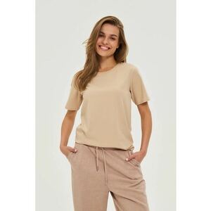 Tricou bumbac - Bej imagine