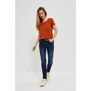 Jeansuri skinny - Albastru inchis imagine