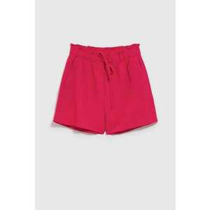 Pantaloni scurti dama - Bumbac\Vascoza - Roz - Roz imagine