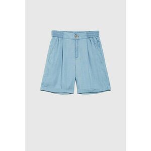 Shorts din lyocell bleu - BLUE imagine