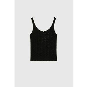 Top dantelat negru - Negru imagine