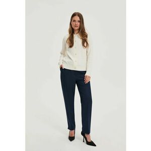 Pantaloni dresi cu dunga albastru inchis - Bleumarin imagine