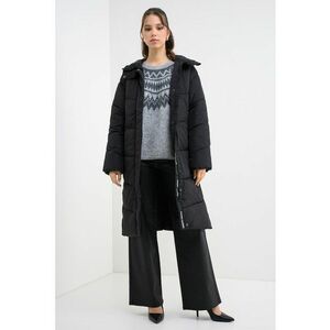 Geaca lunga - Negru imagine