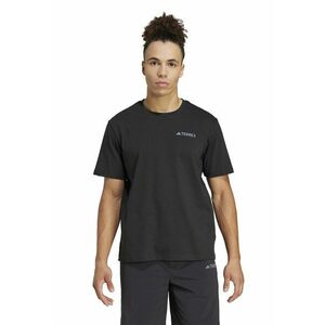 Tricou cu imprimeu pe spate - pentru drumetii - Negru/Alb murdar imagine
