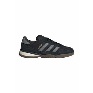 Pantofi sport low-cut de piele intoarsa si material textil Gazelle - Negru/Gri imagine