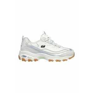 Pantofi sport cu garnituri din plasa D'Lites Dazzling Shine - Alb/Gri deschis imagine