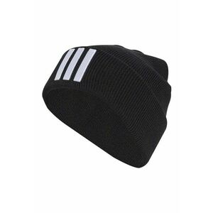 Caciula unisex cu logo brodat - Alb/Negru imagine