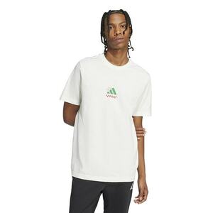 Tricou lejer din bumbac Pizza - Coral/Verde aquamarin/Alb murdar imagine
