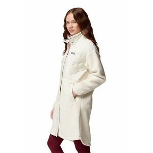 Geaca lunga cu logo Cloud Point - Crem imagine