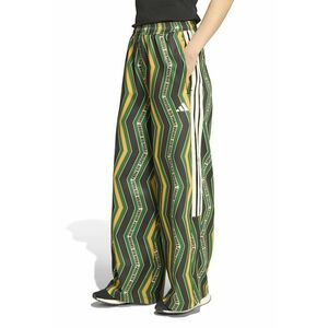 Pantaloni ampli cu buzunare laterale - Galben sofran/Negru stins/Verde aquamarin imagine