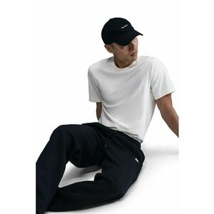 Pantaloni de trening cu buzunare laterale - Negru/Alb optic imagine