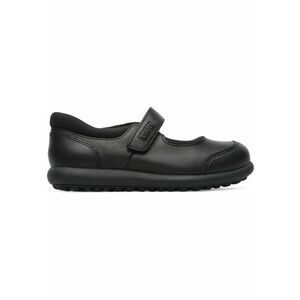 Balerini Mary Jane din piele Pelotas 675 - Negru imagine