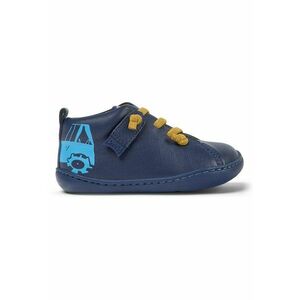 Pantofi sport din piele Peu Cami 8495 - Albastru inchis imagine