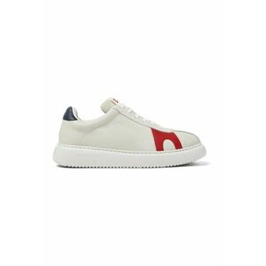 Pantofi sport de piele K21 Twins - Rosu/Alb murdar/Bleumarin imagine
