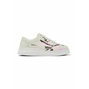 Pantofi sport wedge Runner Up Twins 8661 - Maro/Roz deschis/Bej deschis imagine
