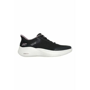 Pantofi sport slip-ins Bobs Infinity din material textil - Negru/Lila pal imagine