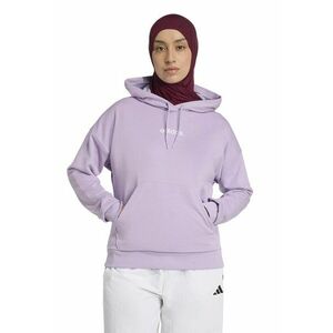 Hanorac regular fit cu logo - Alb/Lila imagine