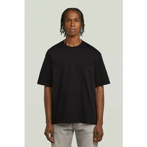 Tricou supradimensionat din bumbac organic - Negru stins imagine