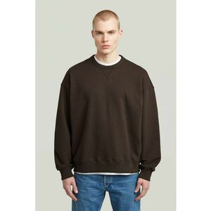 Bluza de trening relaxed fit din bumbac organic - Maro inchis imagine