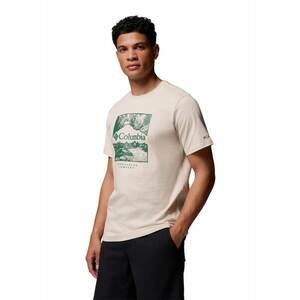 Tricou de bumbac organic CSC™ - Verde pal/Bej deschis imagine