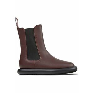Ghete Chelsea de piele Onda 51791 - Visiniu imagine