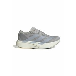 Pantofi Adizero EVO din material textil cu logo metalizat - pentru alergare - Gri deschis/Albastru glaciar imagine