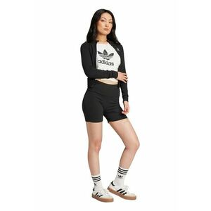 Bluza de trening slim-fit cu striatii Essentials - Negru imagine