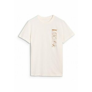 Tricou Barbati SPORTSTYLE - Bumbac 100% - Alb Ecru - Alb ecru imagine