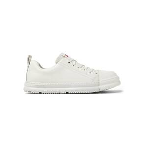 Pantofi sport low-cut de piele Junction Runner - Alb fildes imagine