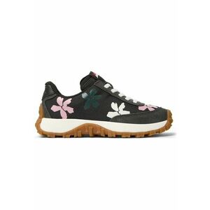 Pantofi sport Drift Trail 8505 cu insertii din piele intoarsa - Negru/Gri imagine