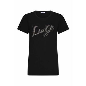 Tricou slim fit cu logo - Negru imagine