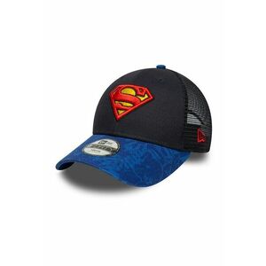 Sapca trucker ajustabila cu aplicatie Superman 9 Forty - Rosu/Negru/Albastru royal imagine