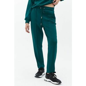 Pantaloni de trening cu croiala conica - Verde aquamarin imagine