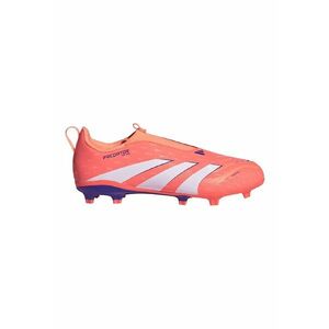 Pantofi sport cu logo - pentru fotbal Predator League - Alb/Portocaliu imagine