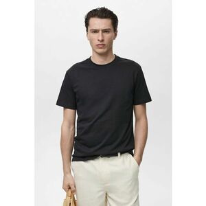 Tricou slim fit de bumbac - Albastru ultramarin imagine